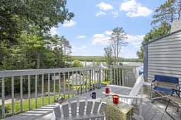 Beachside Escape | Lake Views + Balcony | Laconia