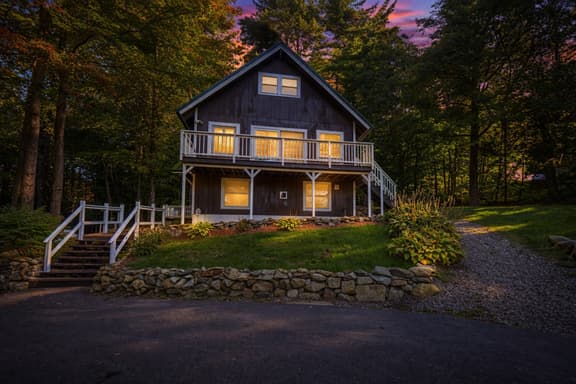 Summit View Chalet | Near Lake + Skiing | Gilford